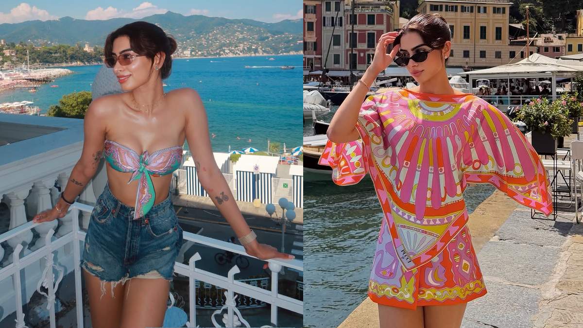 Khushi Kapoor Italian Getaway