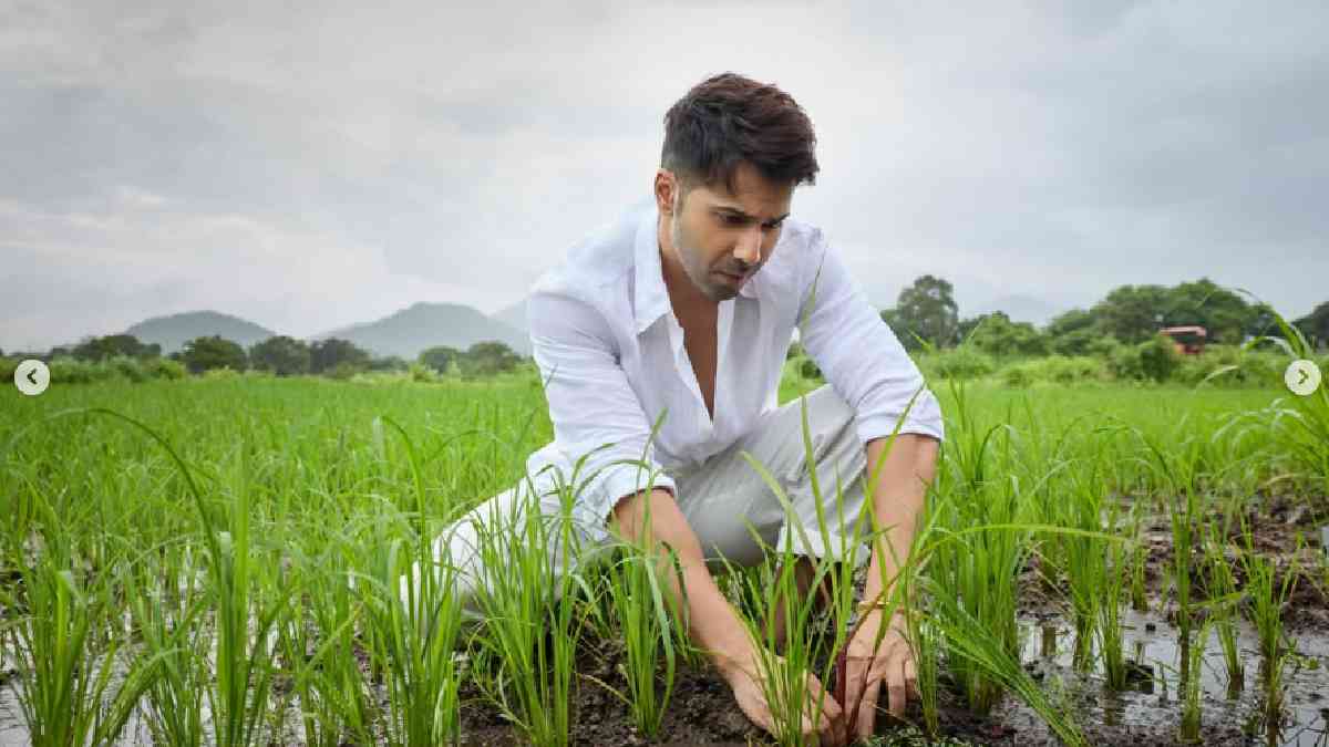 Varun Dhawan Starts Farming at His New Farm