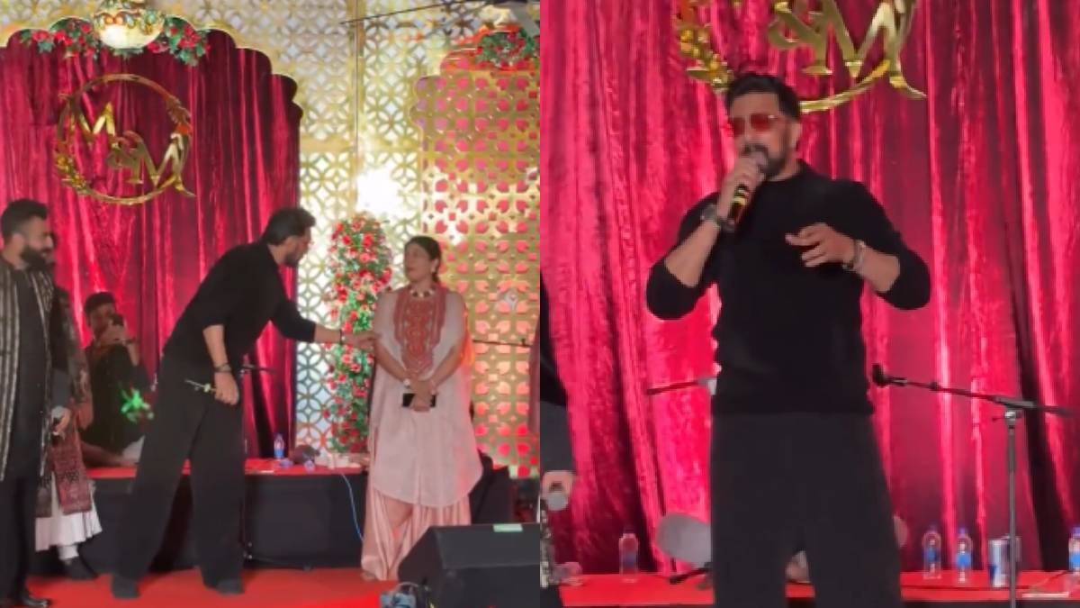 Kiccha Sudeep Sings ‘Kanta’ for His Beloved Wife at Nalapad’s Wedding Function