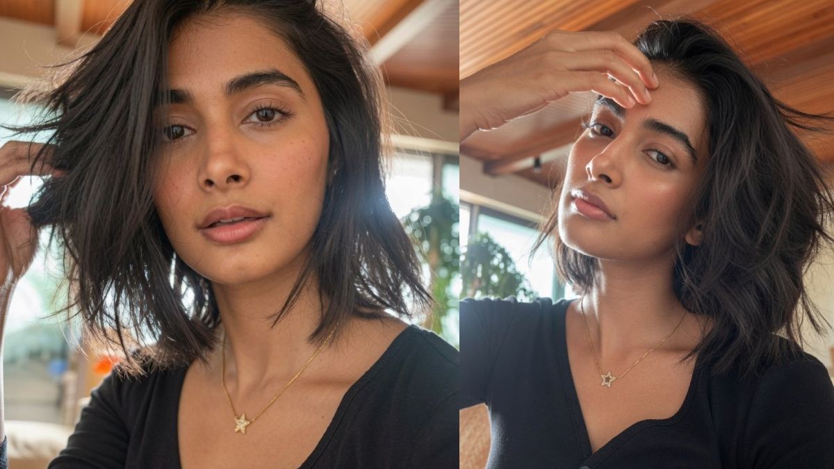 Pooja Hegde Stuns Fans with Chic Short Hair Look