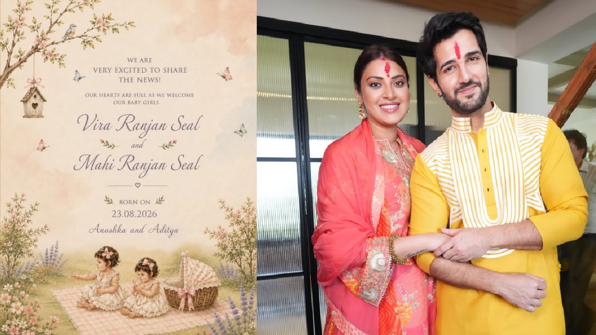 Aditya Seal and Anushka Ranjan Embrace Parenthood With Twin Daughters Vira and Mahi