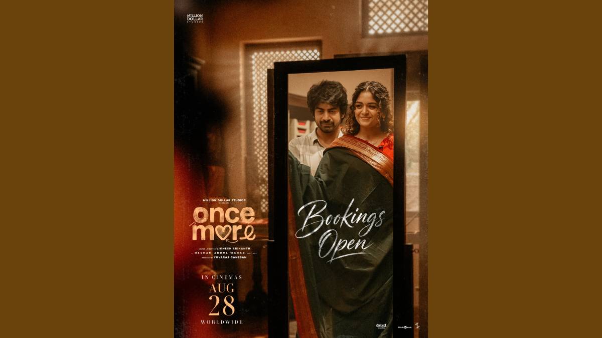 Once More: Bookings Open for Arjun Das and Aditi Shankar’s Romantic Drama