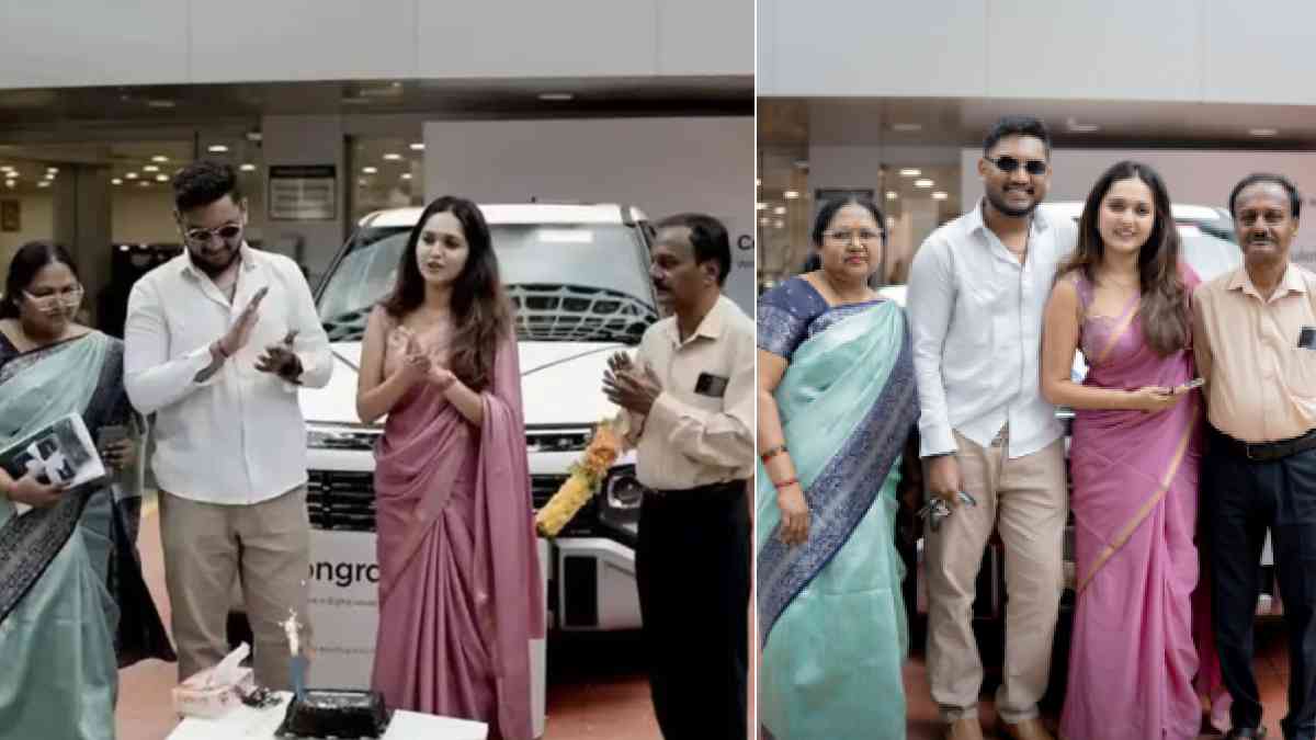 Bigg Boss Fame Spandana Somanna Gifts Hyundai Venue to Brother on Raksha Bandhan