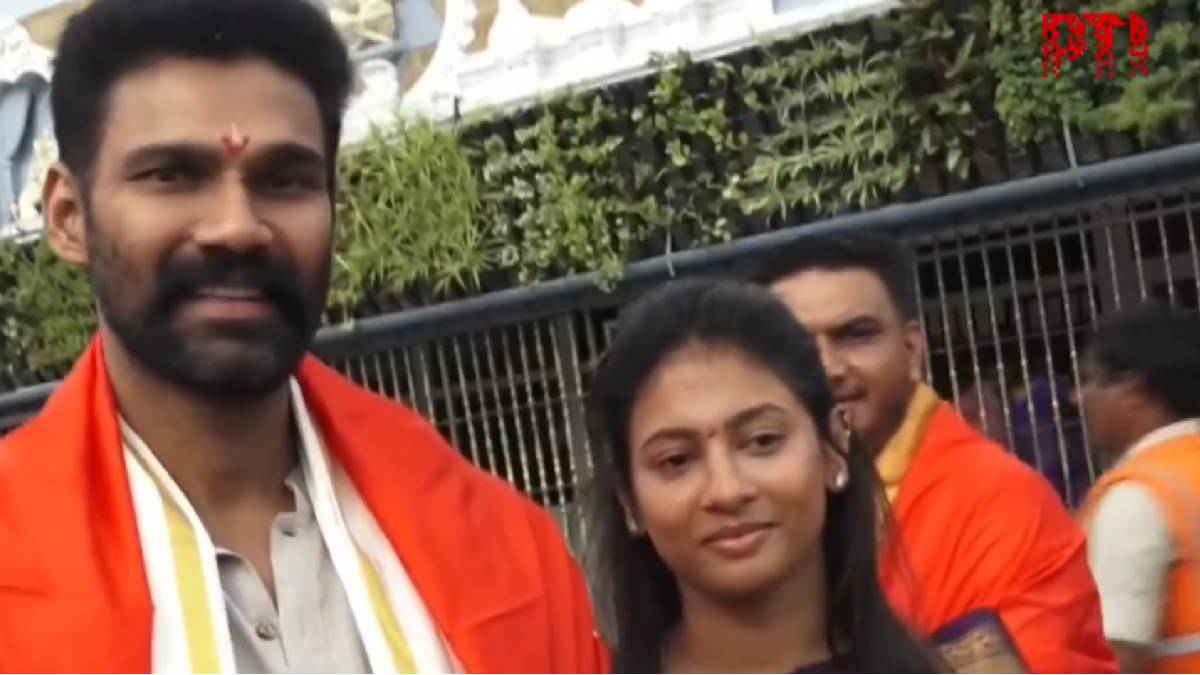 Bellamkonda Sai Sreenivas Visits Tirumala Sri Venkateswara Temple, Seeks Divine Blessings